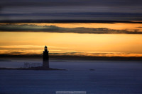 Portland Harbor Light, Maine at dawn