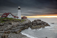 Portland Lighthouse at Dawn