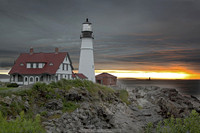 Portland Light at Dawn