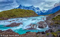 Torres del Paine Waterfall