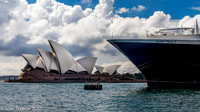 Sydney Opera House & Queen Mary 2