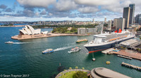 Sydney Opera House & Queen Mary 2