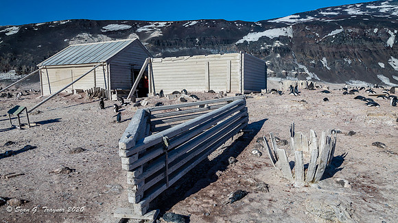 Borchgrevink - Historic Huts 1899 at Cape Adare