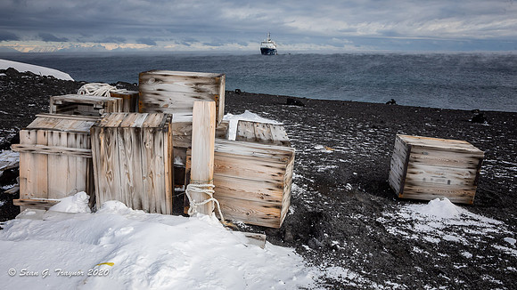Scott - Terra Nova Hut - 1911 at Cape Evans